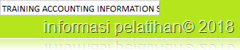 training sistem informasi akuntansi murah training Accounting Information System murah