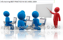 info training konsep dan pola pikir keberadaan ISO 14001 2004 