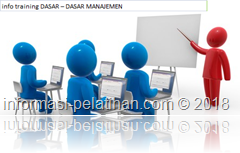 info training onsep-konsep manajemen secara umum 