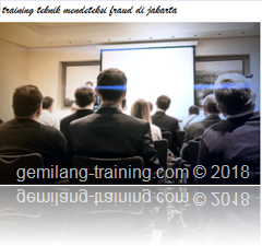 pelatihan FRAUD & INVESTIGATIVE AUDITING jakarta