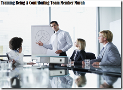 Training Being A Contributing Team Member