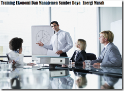 Training Ekonomi Dan Manajemen Sumber Daya Energi