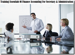 Training Essentials Of Finance Accounting For Secretary & Administration Staff