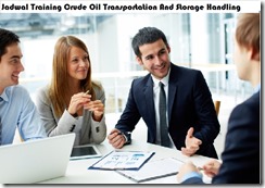 jadwal training crude oil transportation dan penanganan penyimpanan 