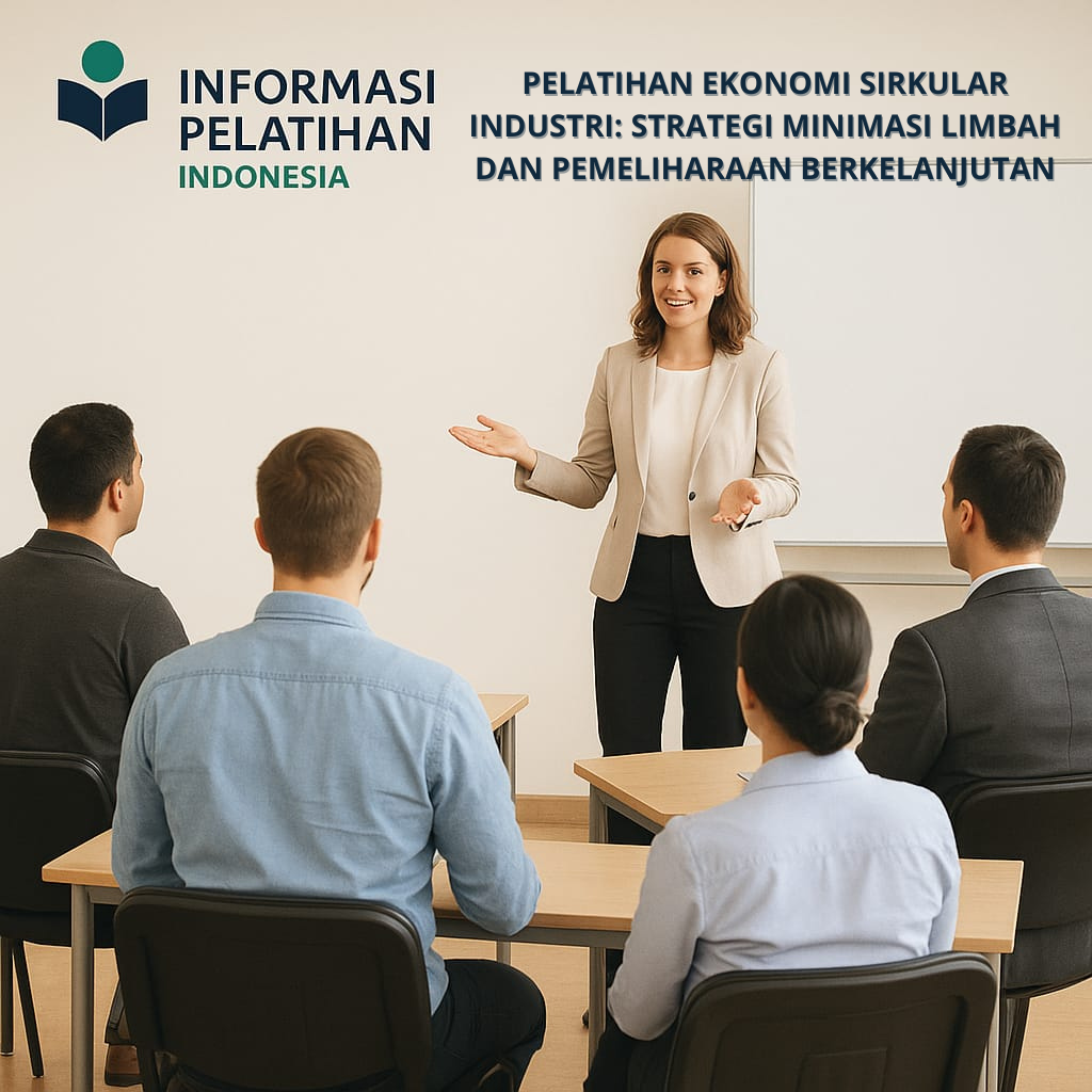 PELATIHAN EKONOMI SIRKULAR INDUSTRI: STRATEGI MINIMASI LIMBAH DAN PEMELIHARAAN BERKELANJUTAN